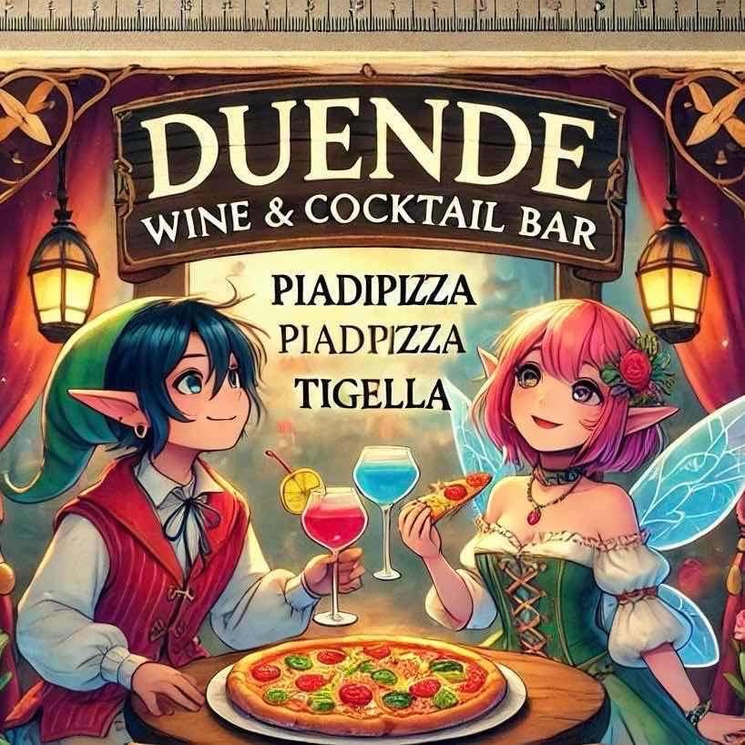 Duende Wine e cocktail bar piadipizza e tigelle 